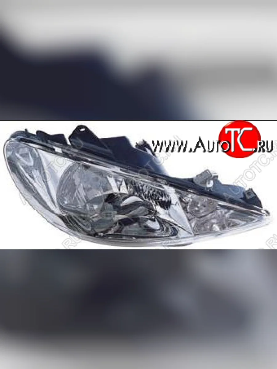 206 {1 ламп. H4} ФАРА ПРАВ ПРОЗРАЧ ПКОРРЕКТОР (DEPO) DEPO pg20698-004-r  в Воронеже Воронежской области