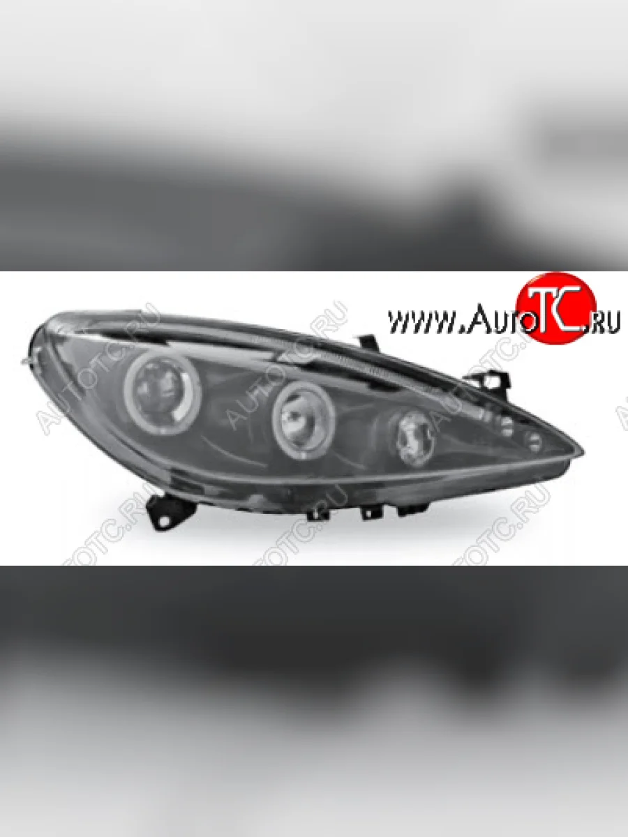 307 ФАРА Л+П (КОМПЛЕКТ) ТЮНИНГ ЛИНЗОВАН С СВЕТЯЩ ОБОДК С РЕГ.МОТОР (JUNYAN) ВНУТРИ ЧЕРН JUNYAN pg30701-004b-n  с доставкой в г. Керчь