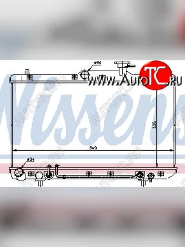 ACCENT РАДИАТОР ОХЛАЖДЕН AT BODYPARTS hnacc00-910