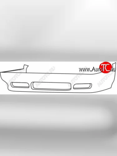 850 СПОЙЛЕР БАМПЕРА ПЕРЕДН (Тайвань) ЧЕРН TYG vv85094-220b