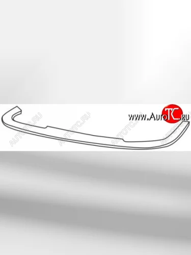 940 {960} МОЛДИНГ БАМПЕРА ПЕРЕДН ЦЕНТРАЛ (Тайвань) ХРОМ TYG vv94091-170h-c