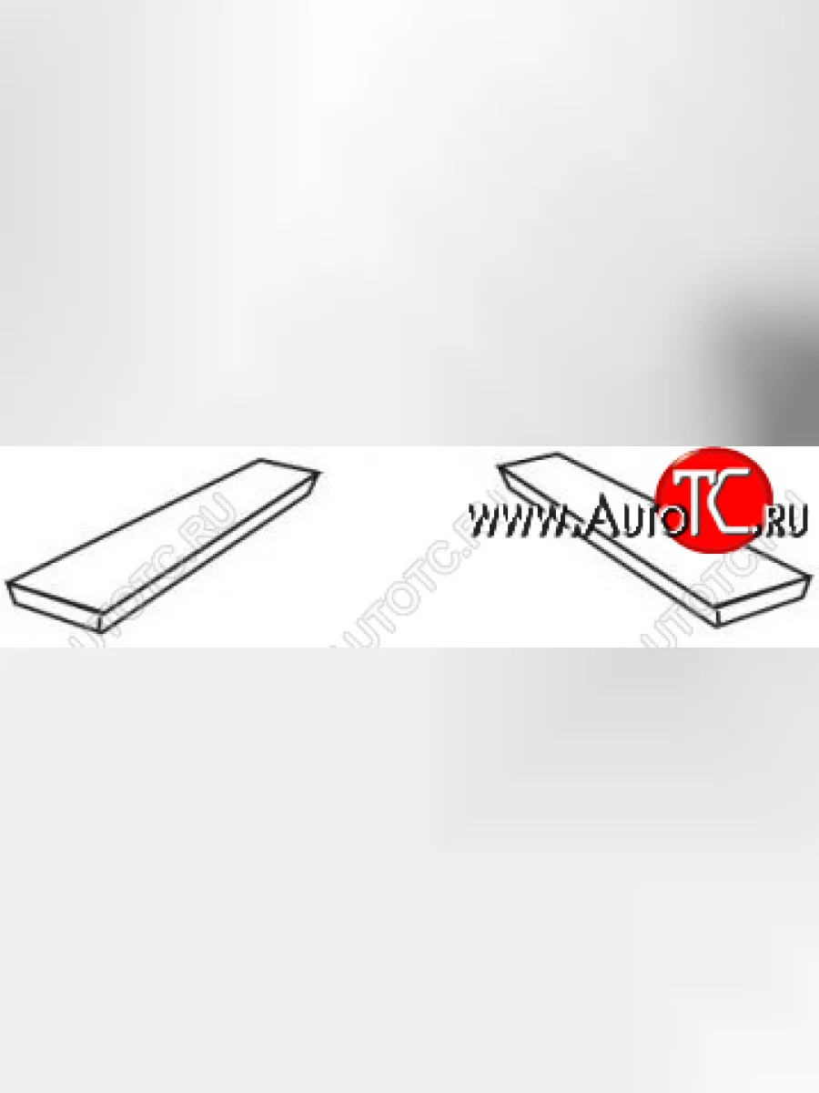 940 {960} МОЛДИНГ БАМПЕРА ПЕРЕДН ЛЕВ (Тайвань) ХРОМ TYG vv94091-170h-l  в Воронеже Воронежской области