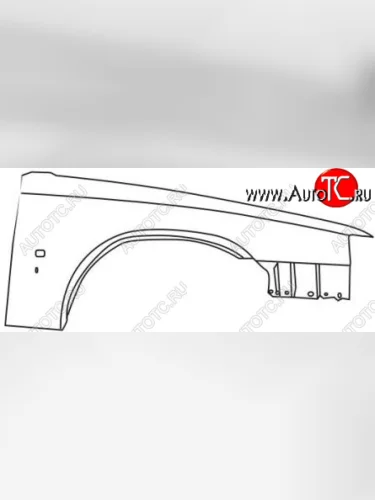 960 (S90 97-) КРЫЛО ПЕРЕДН ПРАВ (Тайвань) BODYPARTS vv96095-270-r