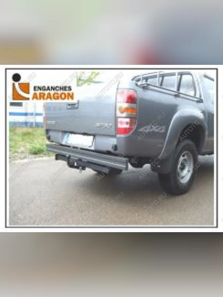 ТСУ для FORD Ranger 1999-2011, MAZDA Serie B 2006-, Тип шара: Горизонтальный, условно-съемный (лебединая шея) (A)  Форд Ранджер Aragon e2015ba  в Воронеже Воронежской области
