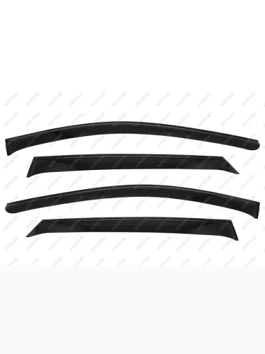 Дефлектор окон (НАКЛАДНОЙ скотч 3М), 4 шт., EVOLUTE i-Pro, 2022-, седан  Эволют Ай Про REIN reinwv1215