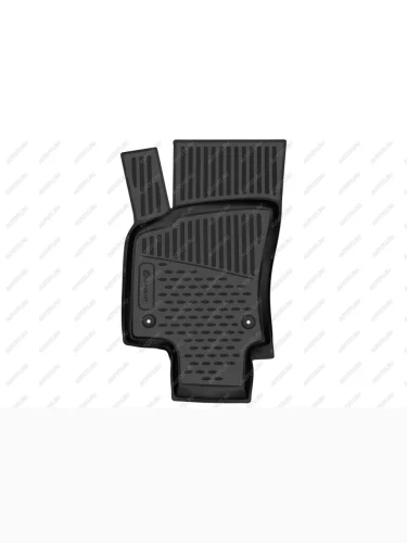 Коврик в салон подходит для OPEL Astra (H) 2004-2014, хб, передний левый, 1шт. (полиуретан)  Опель Астра Element nlc.37.02.210k.fl