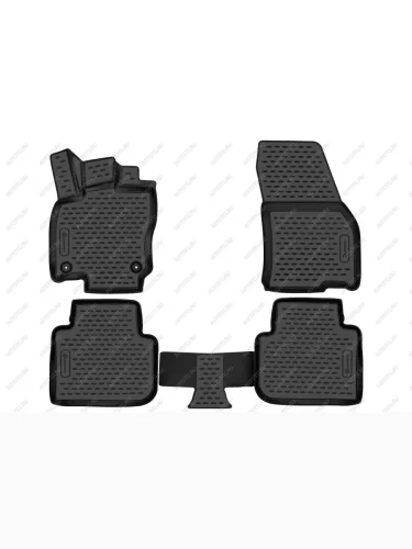 Коврики 3D в салон Element (черные) Jetta VS7 (2019-2025)