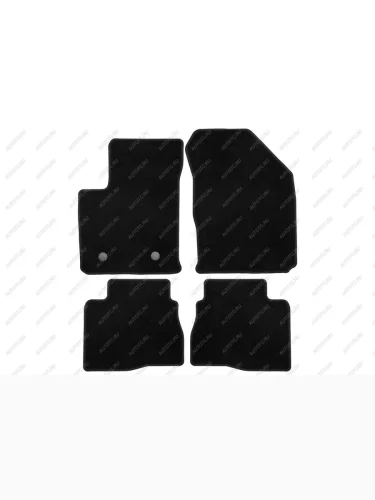 Коврики в салон Klever Econom KAIYI E5 2022- сед.,  4шт. (текстиль)  Каию Е5 Klever klever0112400101200k