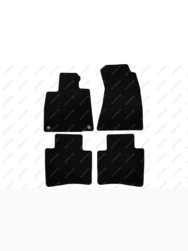 Коврики в салон Klever Econom HONGQI H9 2022- сед., 4шт (текстиль)  Хонги Х9 Klever klever0111600301200k