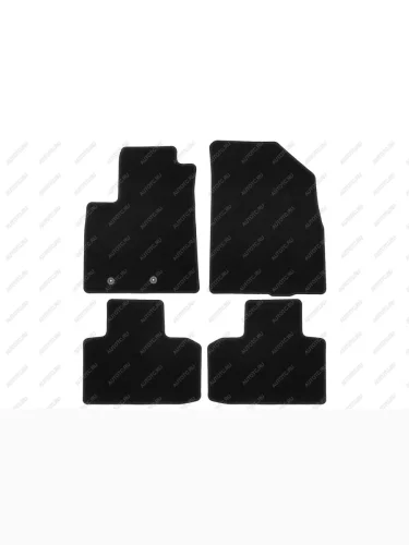 Коврики в салон Klever Econom DONG FENG Shine MAX 2022- сед., 4шт (текстиль)  Донг Фенг Шайн Макс  ДонгФенг Шайн Макс Klever klever0109600801200k