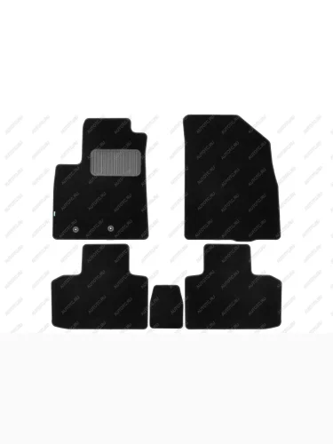 Коврики в салон Klever Premium DONG FENG Shine MAX 2022- сед., 5шт. (текстиль)  Донг Фенг Шайн Макс  ДонгФенг Шайн Макс Klever klever0309600822110kh