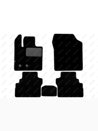 Коврики в салон Klever Premium МОСКВИЧ 3е 2023- внед., 5шт. (текстиль) Klever klever0512300222110kh