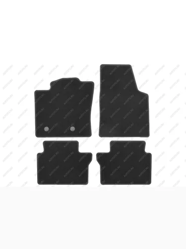 Коврики в салон Klever Econom FAW Bestune B70 2020- сед., 4шт. (текстиль)  ФАВ Бестюн Б70 Klever klever0106201701200k