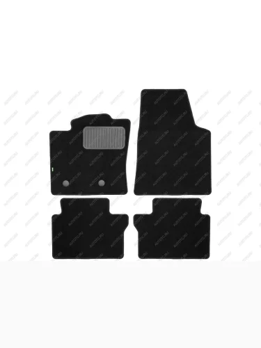 Коврики в салон Klever Standard FAW Bestune B70 2020- сед., 4шт. (текстиль)  ФАВ Бестюн Б70 Klever klever0206201701210kh