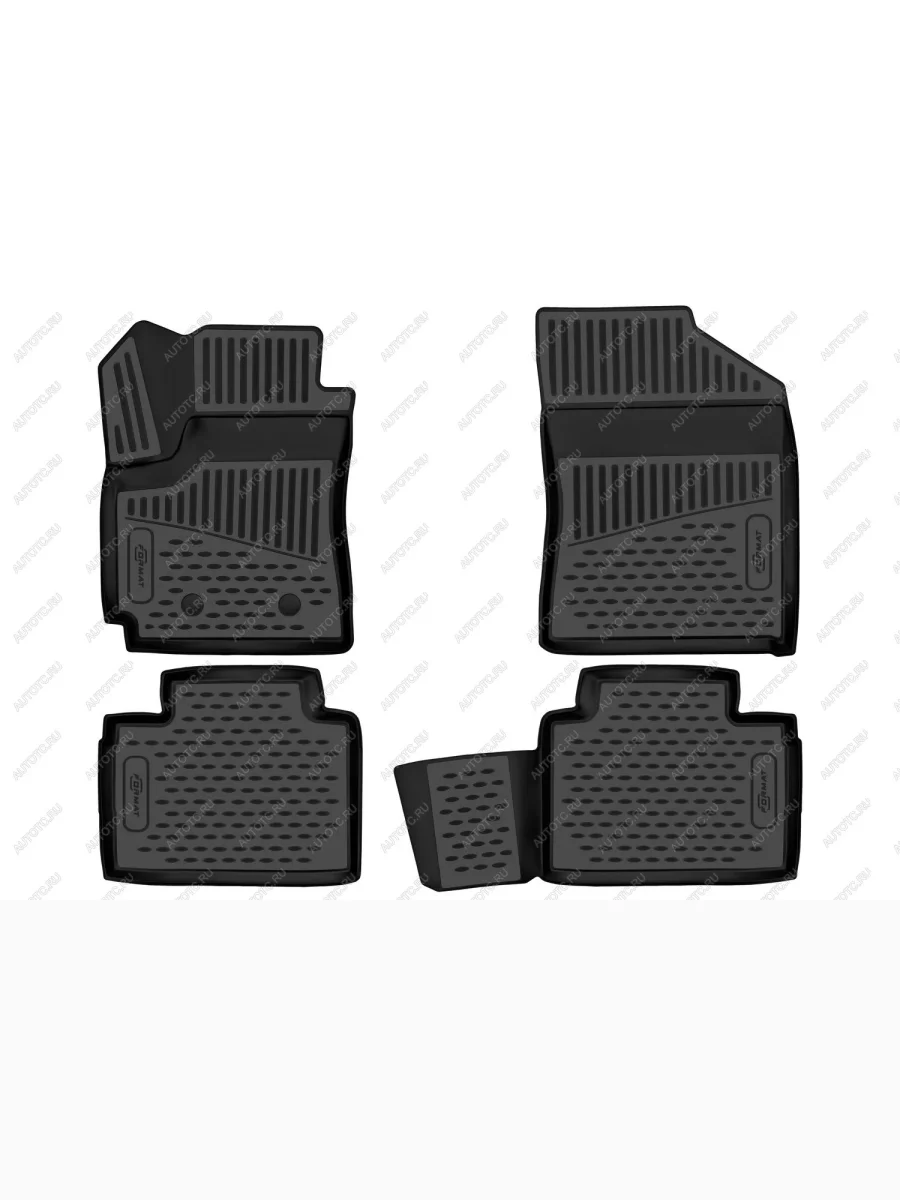 Коврики 3D в салон подходят для FAW Besturn X40 (I) 2016-, 4шт. (ПУ, повышенная износостойкость)  ФАВ Бестерн Х40 FORMAT format.3da08787210k  в Воронеже Воронежской области