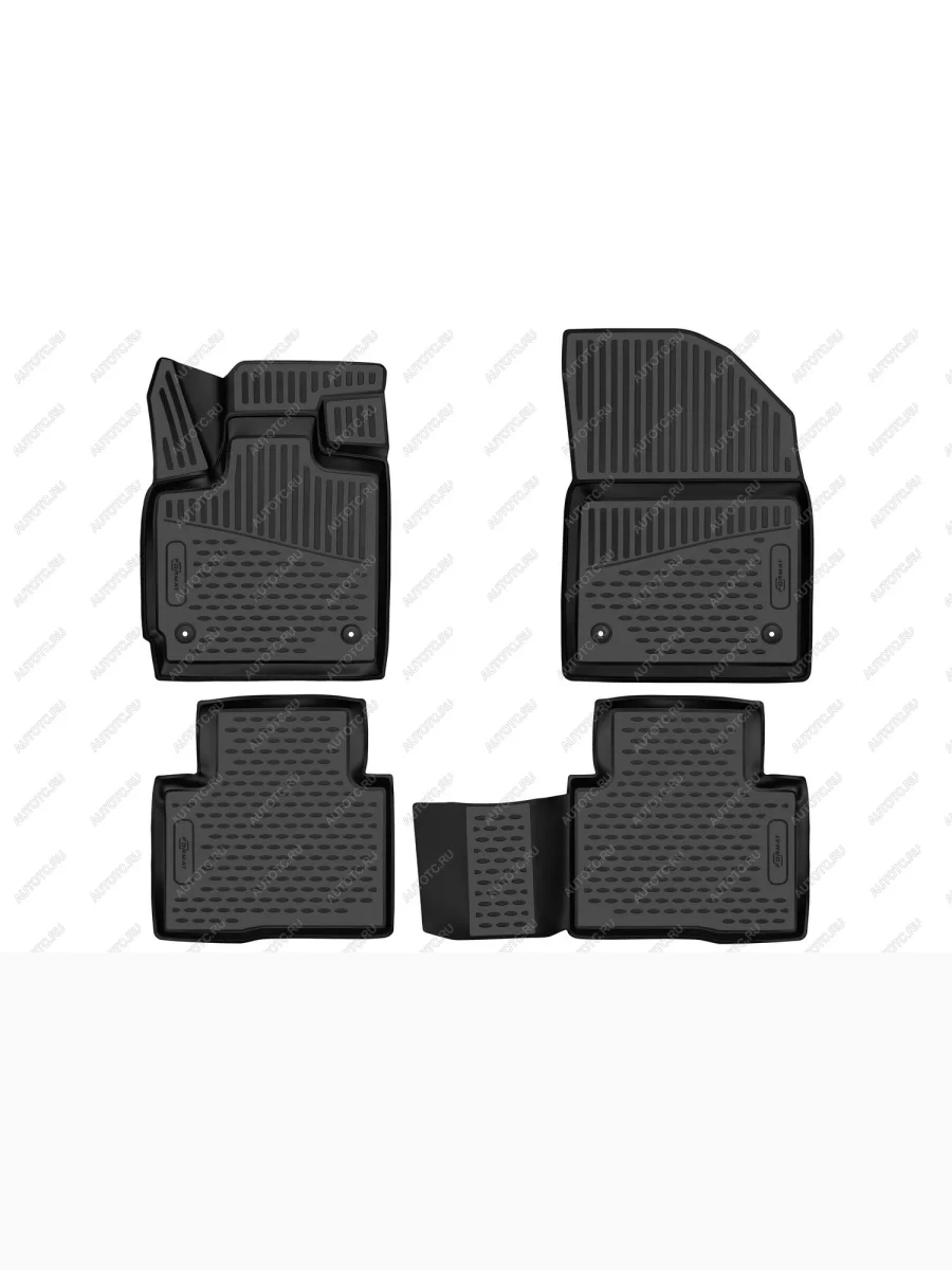 Коврики 3D в салон подходят для EXEED TXL (Iр) 2021-, 4шт. (ПУ, повышенная износостойкость)  Эксид ТХЛ FORMAT format.3dan0218210k  в Самаре Самарской области