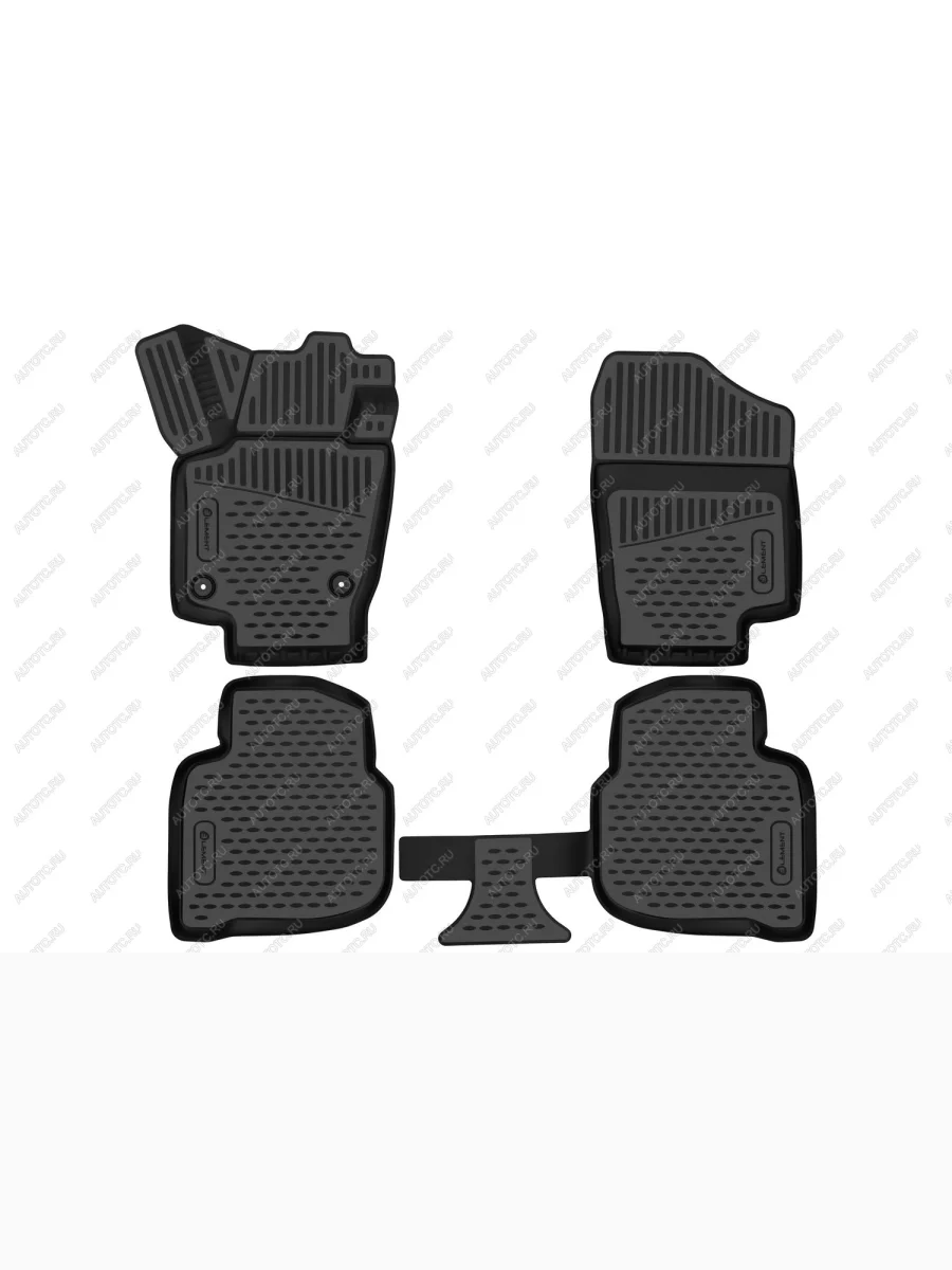 Коврики 3D в салон Element  Jetta VA3 (2019-2025) (черные)  в Керчи Республика Крым