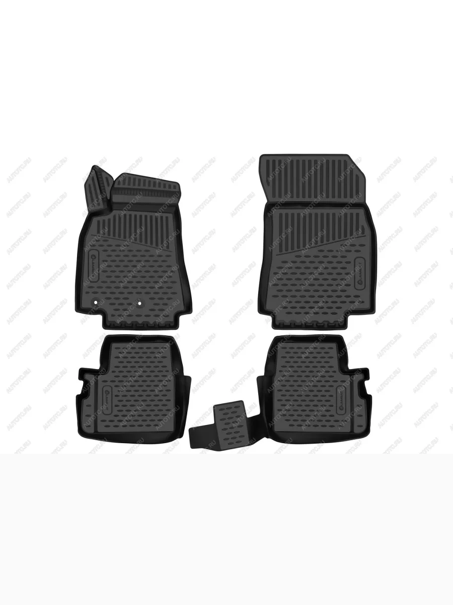 Коврики 3D в салон подходят для Dong Feng Shine 2023 - 4шт. (полиуретан)  Донг Фенг Шайн Element element3dan0464210k  в Керчи Республика Крым