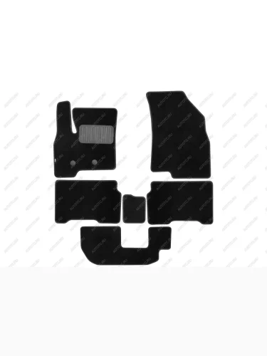 Коврики в салон Klever Premium CHERY TIGGO 8 PRO E+ 2023-, кросс., 6шт. (текстиль)  Черри Тигго 8 Про Е Klever klever0506303422110kh