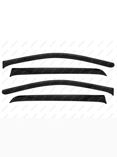 Дефлектор окон, НАКЛАДНОЙ скотч 3М, 4 шт., DONGFENG Shine MAX 2023-, седан  Шайн Макс  ДонгФенг Шайн Макс REIN reinwv1225