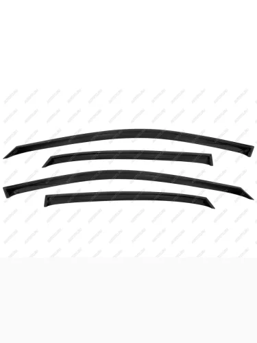 Дефлектор окон, НАКЛАДНОЙ скотч 3М, 4 шт., BAIC U5  U5  Plus 2023-, седан  Ю5  БАИК Ю5 REIN reinwv1227