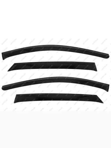 Дефлектор окон, НАКЛАДНОЙ скотч 3М, 4 шт., EVOLUTE I-Joy 2022-, кроссовер  Эволют Ай Джой REIN reinwv1229