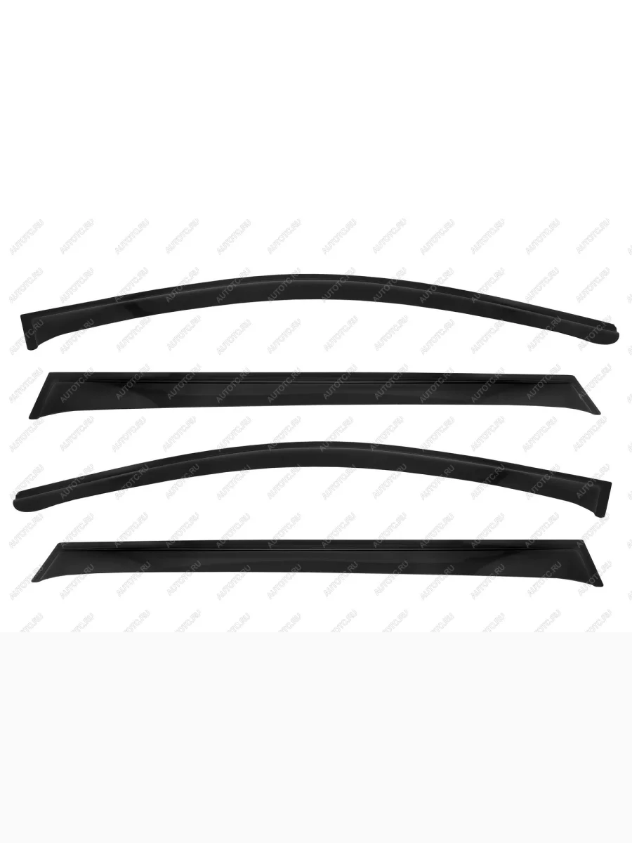 Дефлектор окон, НАКЛАДНОЙ скотч 3М, 4 шт., KAIYI X3 2020-, X3 PRO 2022-, кроссовер  Каию Икс 3 Про REIN reinwv1233  в Воронеже Воронежской области