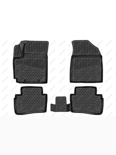Коврики 3D в салон подходят для HYUNDAI Creta (II) 2021 -, Внедорожник 5 дв., 4шт. (ПУ, повышенная износостойкость)  Хендай Крета FORMAT format.3da58979210