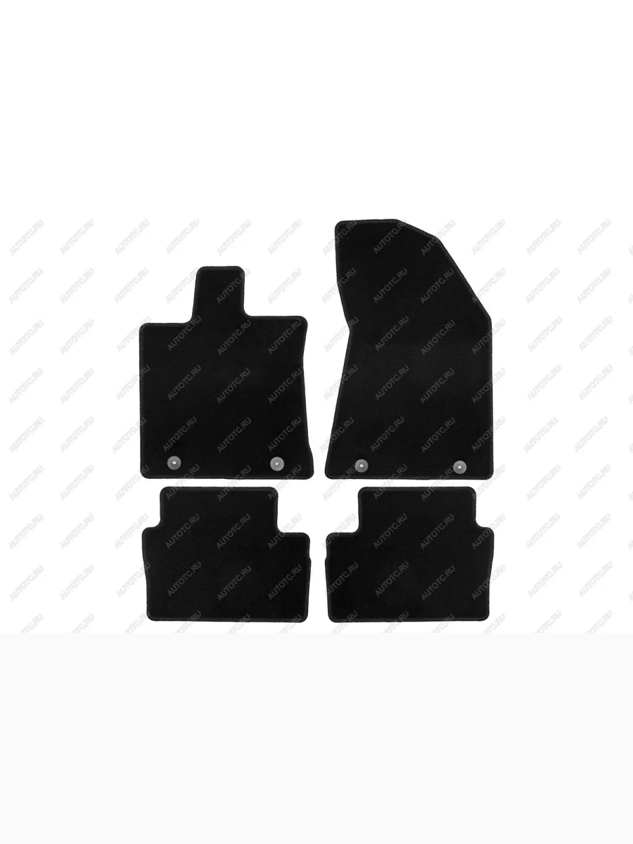 Коврики в салон Klever Econom GEELY Emgrand SS11 2023- седан, 4шт. (текстиль)  Джили Эмгранд 7 CC11 Klever klever0107503101200k  в Самаре Самарской области