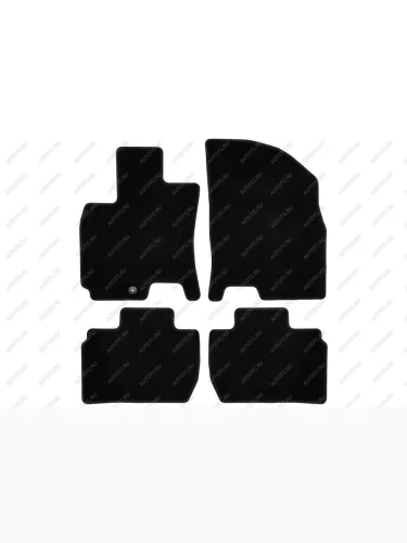 Коврики в салон Klever Econom BAIC U5 2023-, сед., 4шт (текстиль)  Ю5  БАИК Ю5 Klever klever0112500101200k