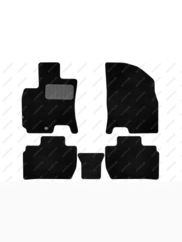 Коврики в салон Klever Premium BAIC U5 2023-, сед., 5шт. (текстиль)  Ю5  БАИК Ю5 Klever klever0312500122110kh