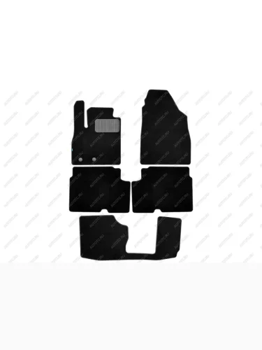 Коврики в салон Klever Premium Jetour X90 Plus 2023-, кросс., 5шт. (текстиль)  Джитур X90 Плюс Klever klever0512700122110kh