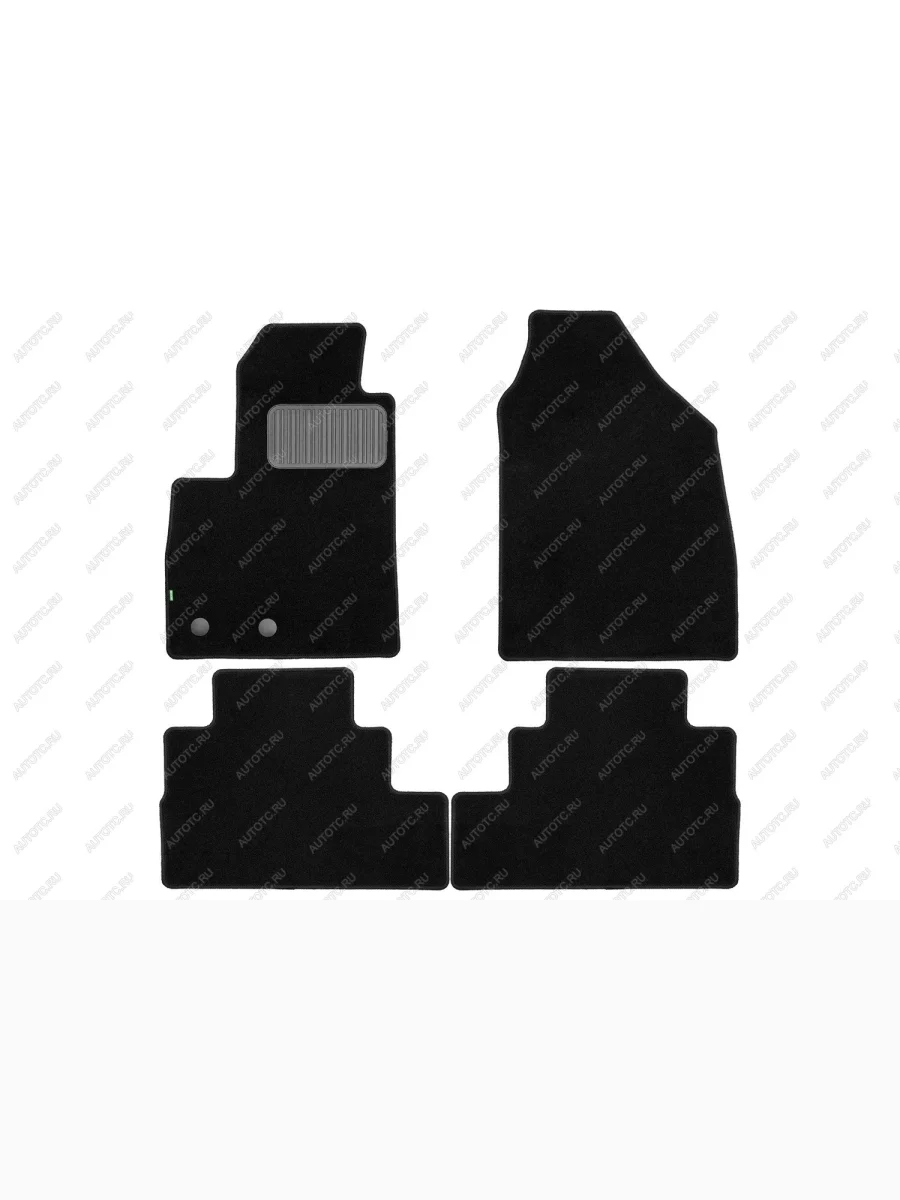 Коврики в салон Klever Standard Jetour Dashing 2023-, кросс, 4шт. (текстиль)  Джитур Дашинг Klever klever0212700201210kh  в Самаре Самарской области