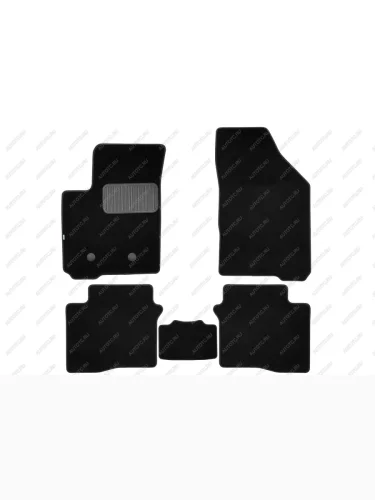 Коврики в салон Klever Premium OMODA S5 2023- седан, 5шт. (текстиль)  Омода С5 Klever klever0312000222110kh