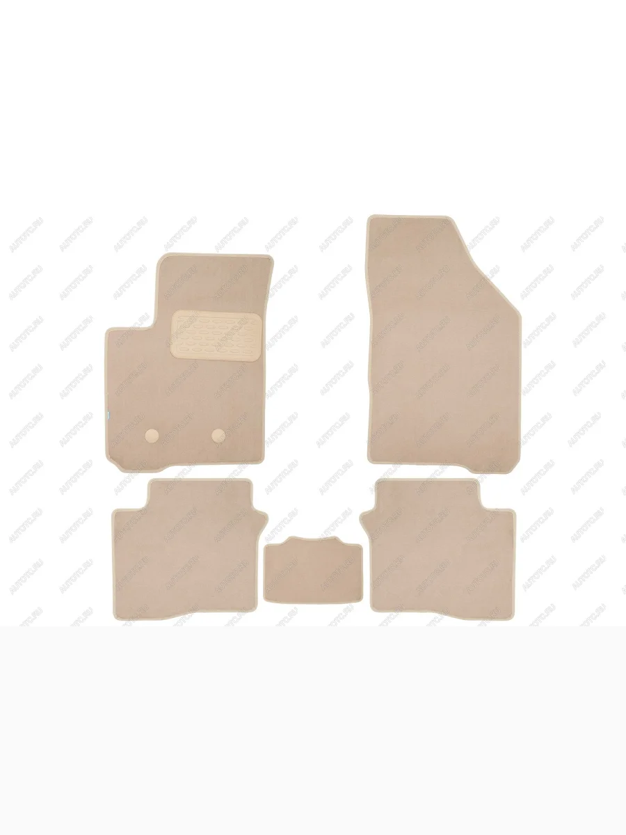 Коврики в салон Klever Premium OMODA S5 2023- седан, 5шт. (текстиль, бежевые)  Омода С5 Klever klever0412000222112kh  в Самаре Самарской области