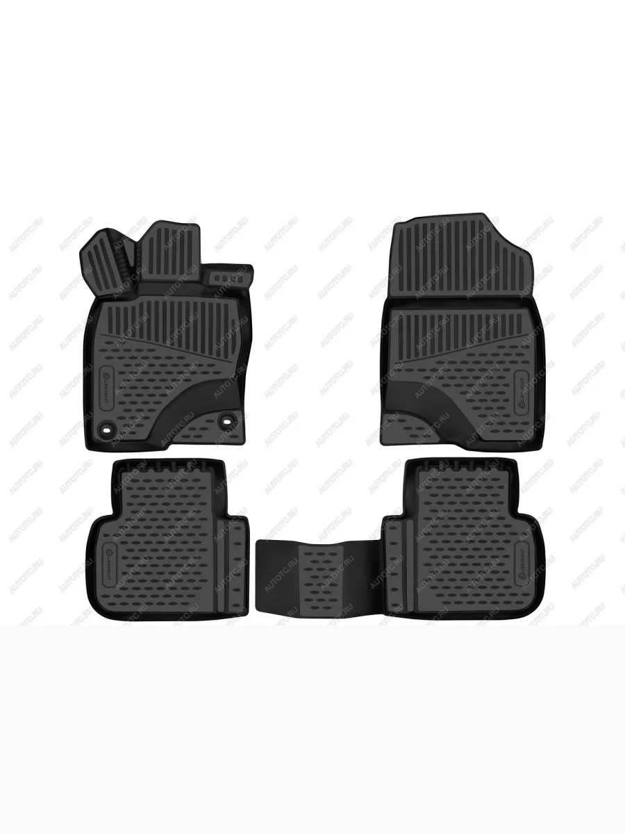 Коврики 3D в салон подходят для HONDA Civic 2023 - седан 4шт. (полиуретан)  Хонда Цивик Element element3dan0626210k  в Керчи Республика Крым