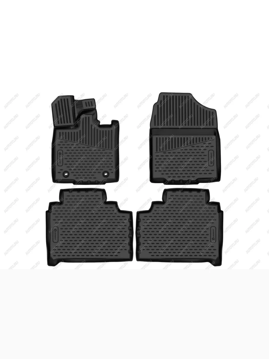 Коврики 3D в салон Element  Honda UR-V (2023-2025) 1 (черные)  в Керчи Республика Крым