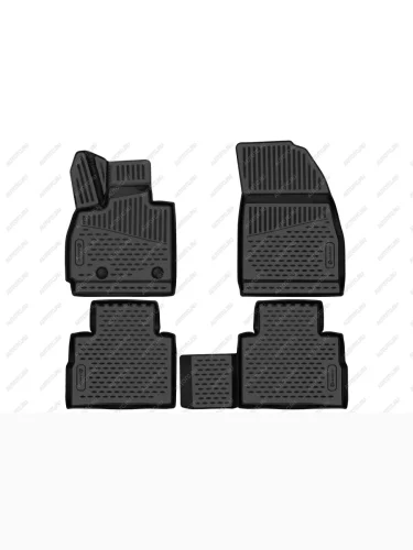 Коврики 3D в салон Element (черные) EXEED RX (2022-2025)