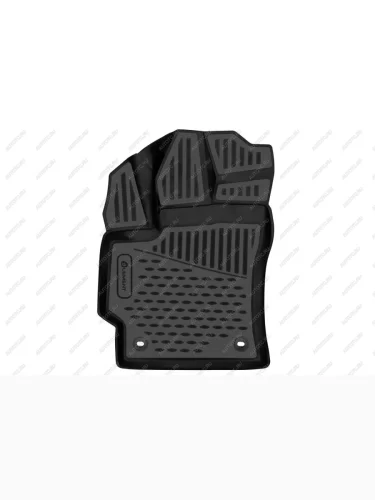 Коврик 3D в салон подходит для TOYOTA Corolla (E210) 2019-, седан (не Гибрид), 1шт. (водительский ковер)  Тойота Королла Element element3d02188210fl