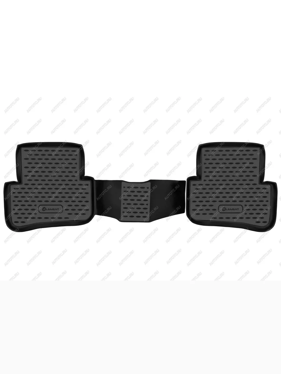 Коврики в салон, подходит для MERCEDES-BENZ С-Class (W204) 2007-2014, 2-й ряд, 2 шт.  Мерседес Бенц С класс Element nlc.34.27.210r  в Самаре Самарской области