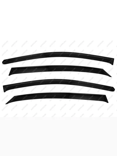 Дефлекторы окон, НАКЛАДНОЙ скотч 3М, 4 шт., LIVAN S6PRO 2023-, Седан  Ливан С6 Про REIN reinwv1240