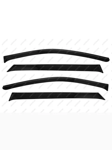 Дефлекторы окон, НАКЛАДНОЙ скотч 3М, 4 шт., EXEED RX 2023-, Внедорожник 5 дв.  Эксид РХ REIN reinwv1241