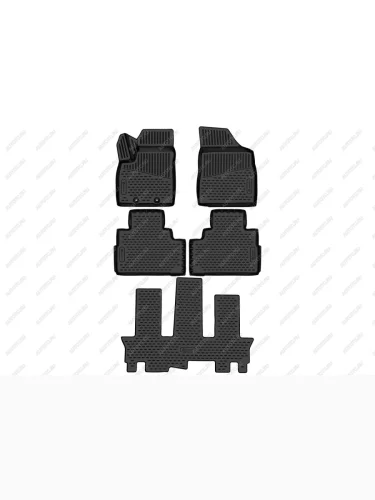 Коврики 3D в салон Element (черные) Forthing Yacht (2022-2025)