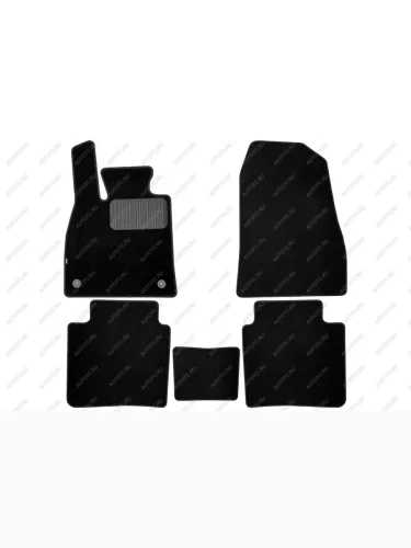 Коврики в салон Klever Premium HONGQI H5 2023-, сед., 5шт (текстиль)  Хонги Х5 Klever klever0511600522110kh