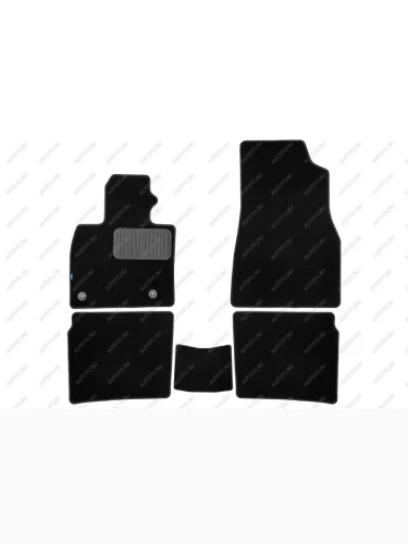 Коврики в салон Klever Premium HONGQI HS5 2019-, внед., 5шт (текстиль)  Хонги ХС5 Klever klever0311600622110kh