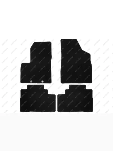 Коврики в салон Klever Econom Forthing Yacht 2023-, кросс., 4шт. (текстиль)  Фортинг Яхт Klever klever0113700101200k