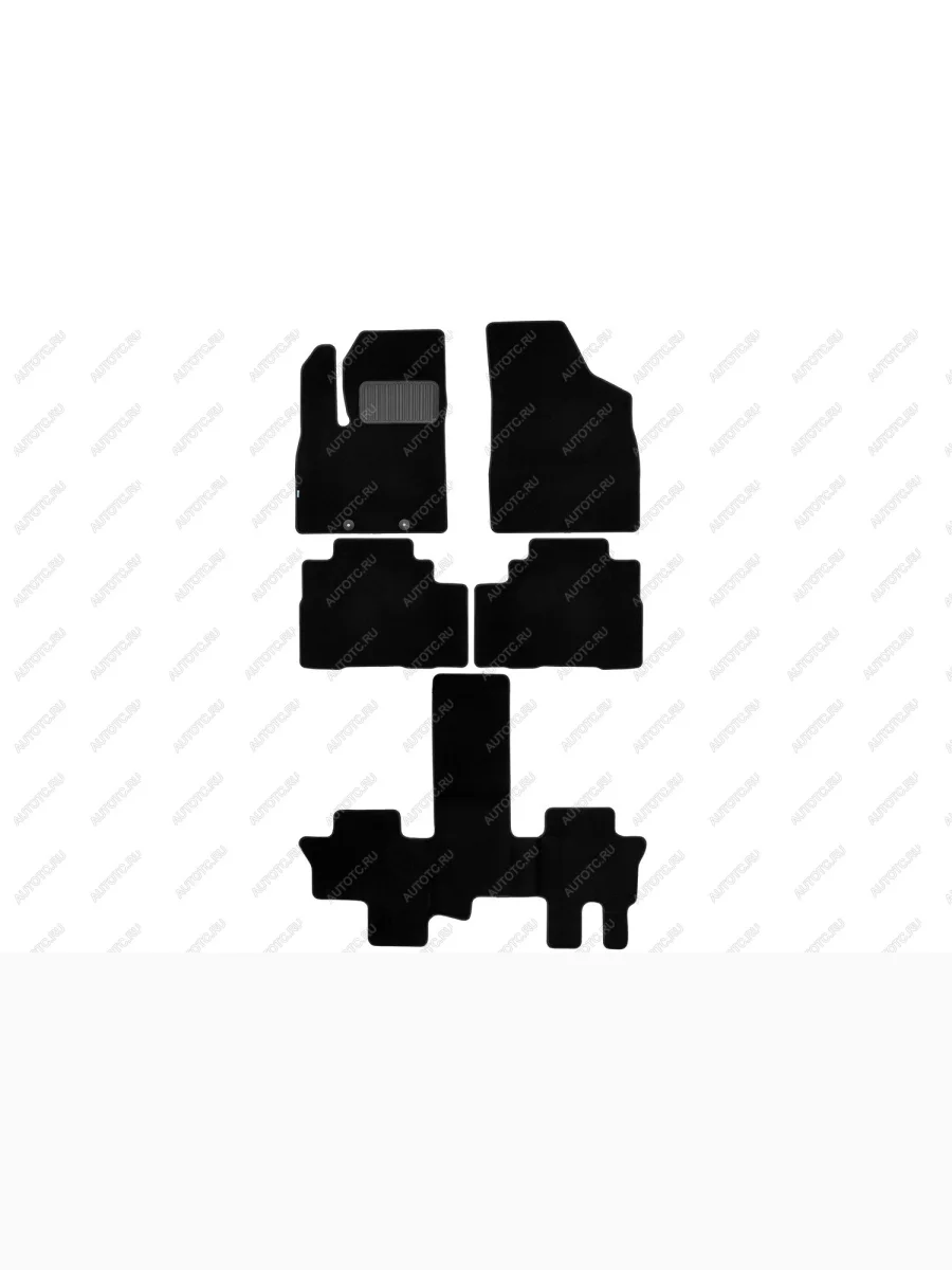 Коврики в салон Klever Premium Forthing Yacht 2023-, кросс., 5шт (текстиль)  Фортинг Яхт Klever klever0513700122110kh  в Воронеже Воронежской области