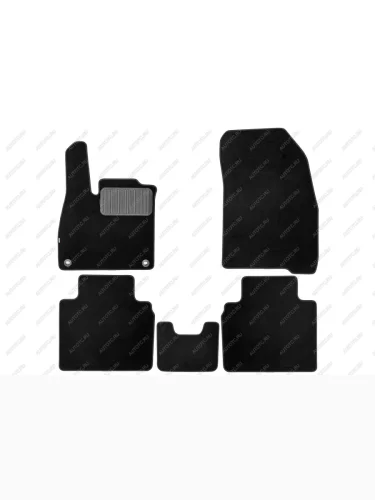 Коврики в салон Klever Premium HONDA HONDA Accord XI 2023-, сед., 5шт (текстиль)   Хонда Аккорд Klever klever0501803822110kh