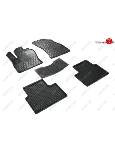 Резиновые коврики Сетка для Lynk & Co 05 AWD 2020-н.в. Seintex 98942