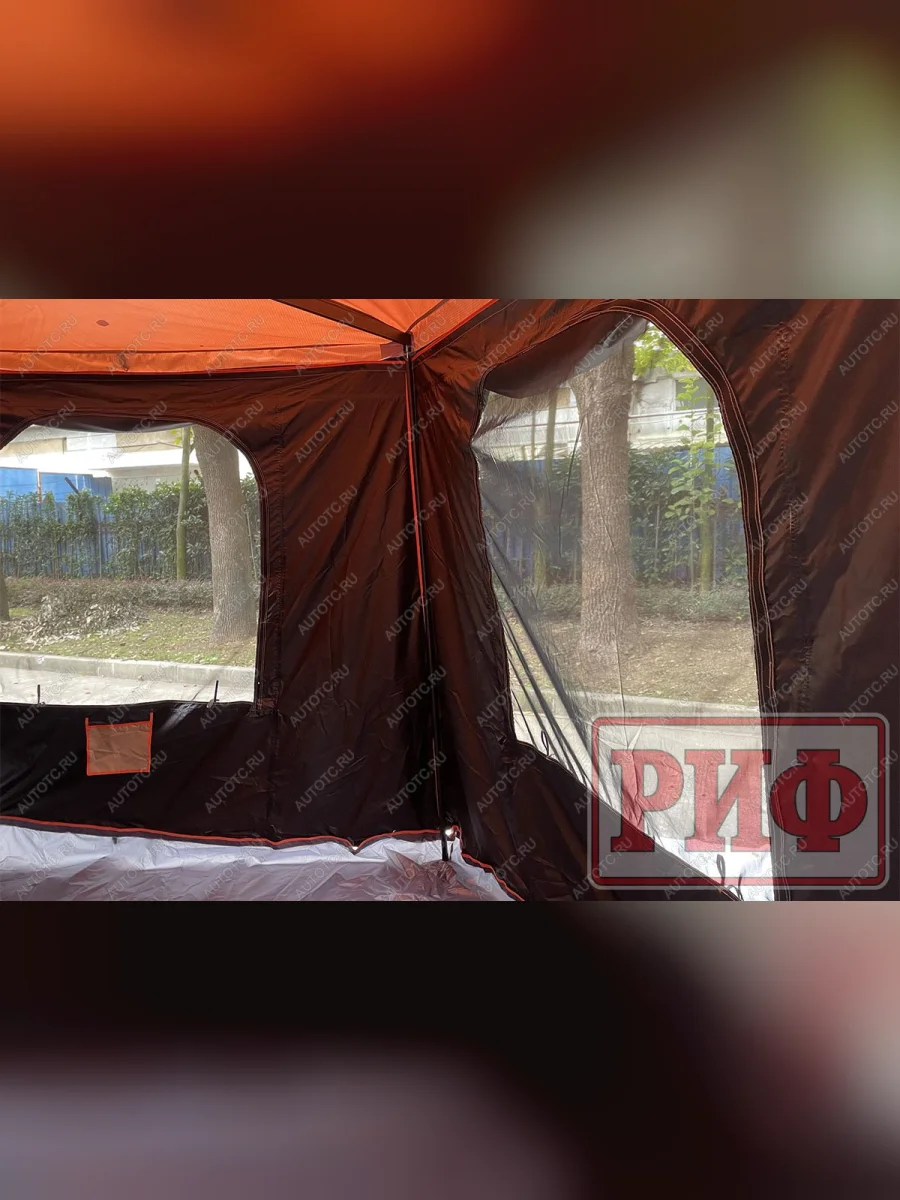 Стенки к автомобильной веерной маркизе (тамбур) РИФ 2.5х2.5 м (левые)  rifanf062520601w  в Самаре Самарской области